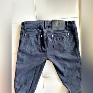 🖤 YSL black slim stretch jeans W27 L32 low rise EUC